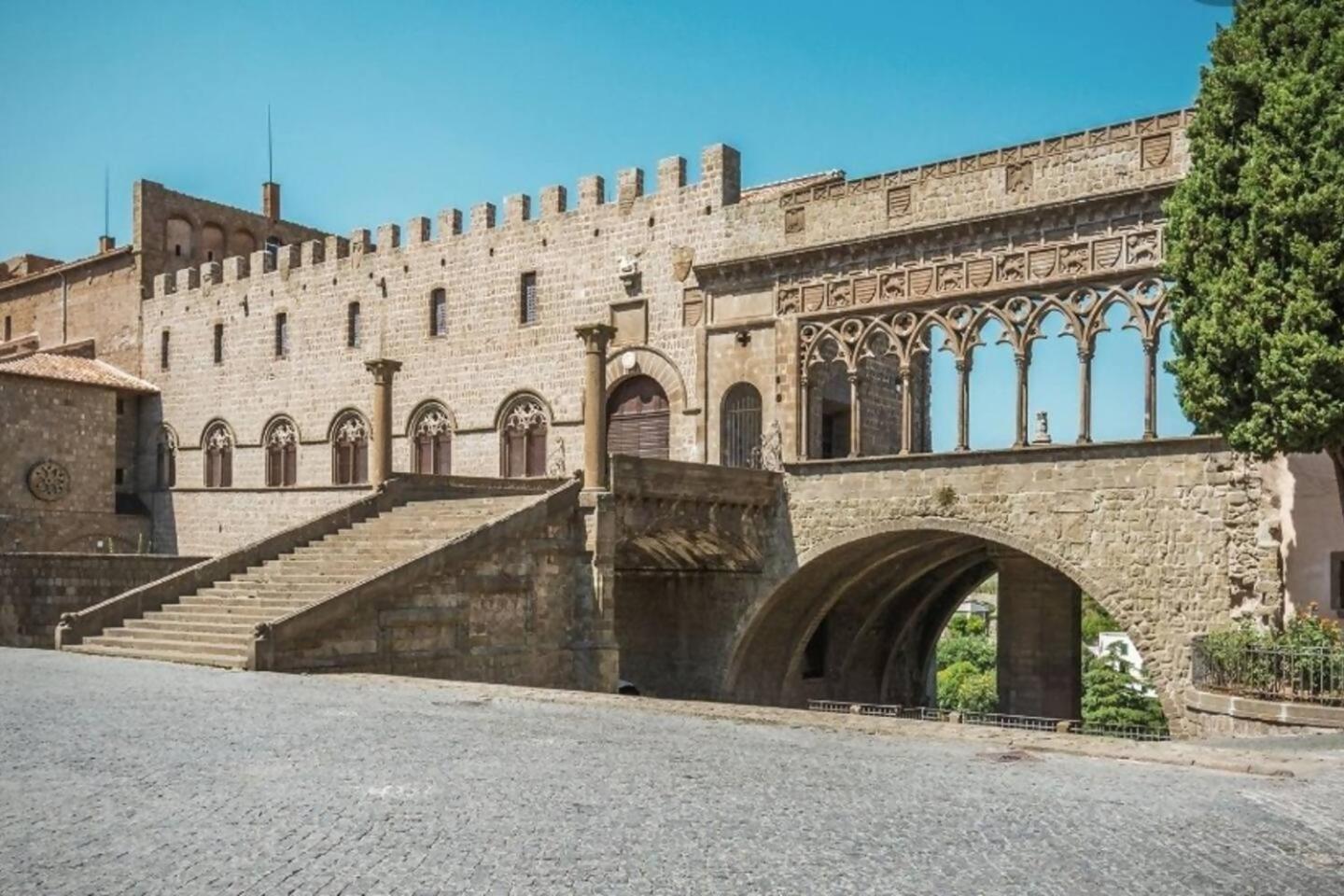 Casa Nel Centro Storico Viterbo Fornito Di Tutto Daire Dış mekan fotoğraf
